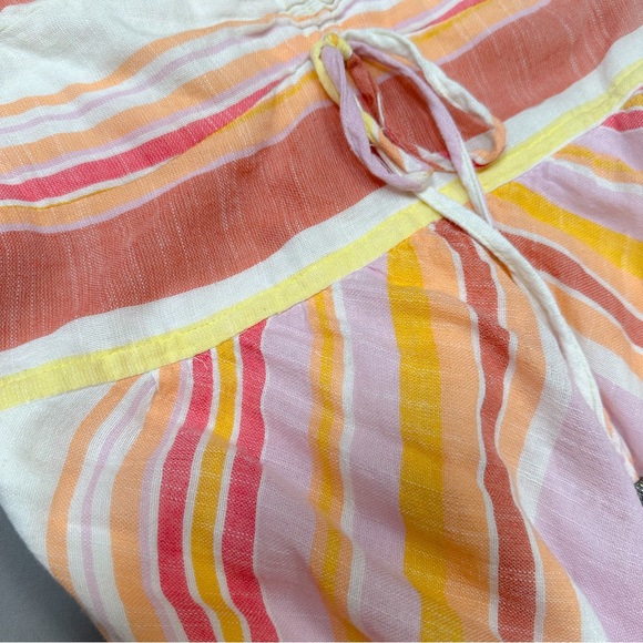 Anthropologie Savannah halter dress in summer washed colors, 12. - Picture 7 of 7